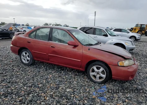 2000 Nissan Sentra Se z USA, uszkodzony, nr VIN 3N1BB51D6YL102325